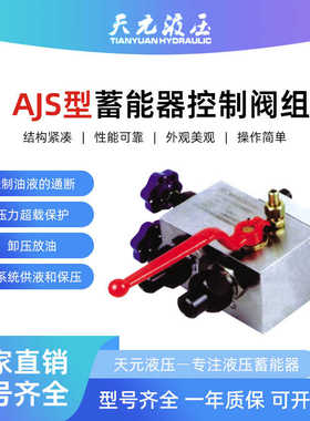 AJS型蓄能器安全控制阀组 AJS-10 AJS-20 AJS-32 蓄能器阀