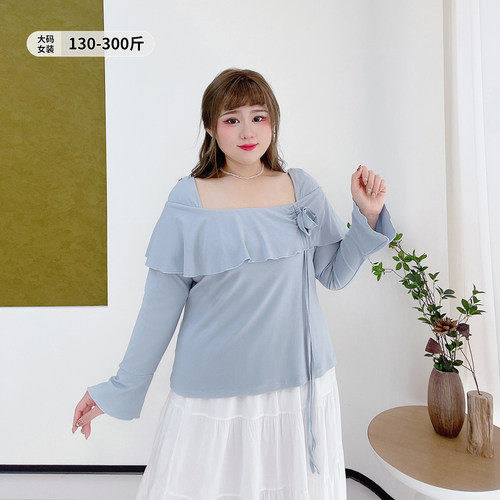 今年流行风小个子显瘦300斤上衣