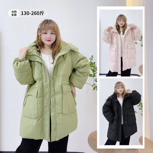 羽绒服韩版休闲百搭时尚收腰遮肉