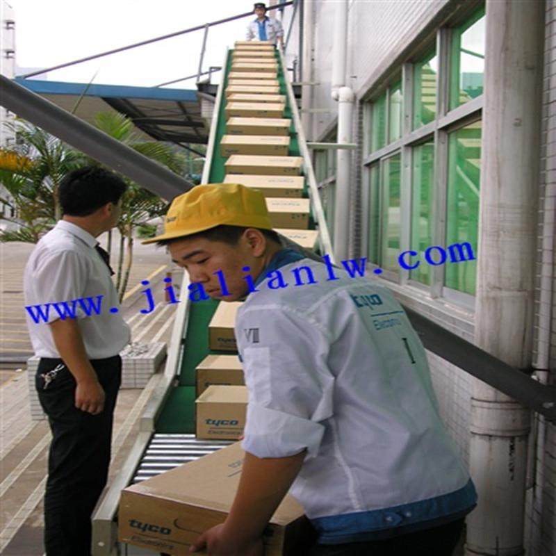 三楼向下卸货装车传送带传送机室外出货输送带机器纸箱输送机,搬运/仓储/物流设备,其他起重搬运设备,淘宝优惠券,粉丝福利购,淘宝优惠卷