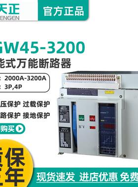天正TGW45-32003200A2500A2000A万能式断路器框架断路器