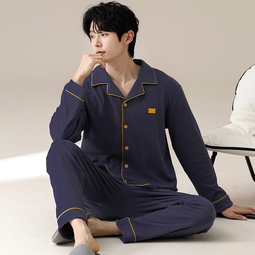 德绒睡衣男士秋冬250斤保暖加肥特大码300斤开衫6XL7XL330斤套装