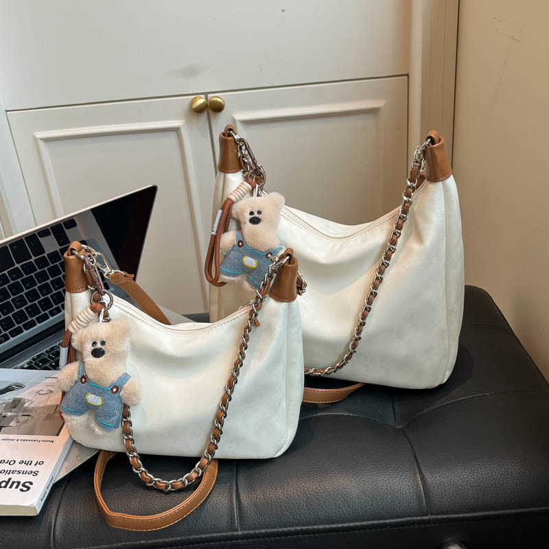 韩系复古水桶包包女式2026新款时尚小众通勤单肩包高级质感斜挎包,箱包皮具/热销女包/男包,单肩包,淘宝优惠券,粉丝福利购,淘宝优惠卷