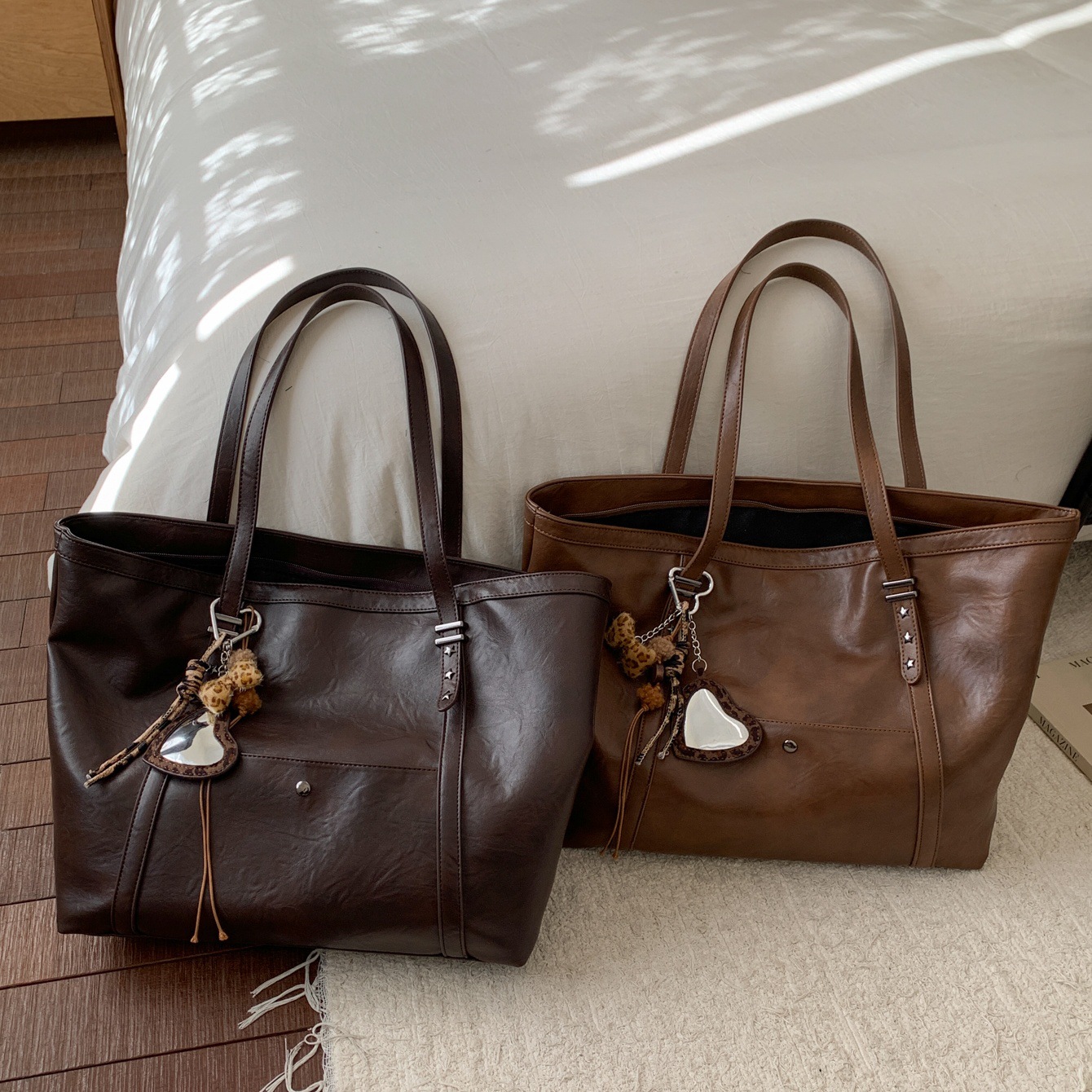 复古高级感包大容量女2025