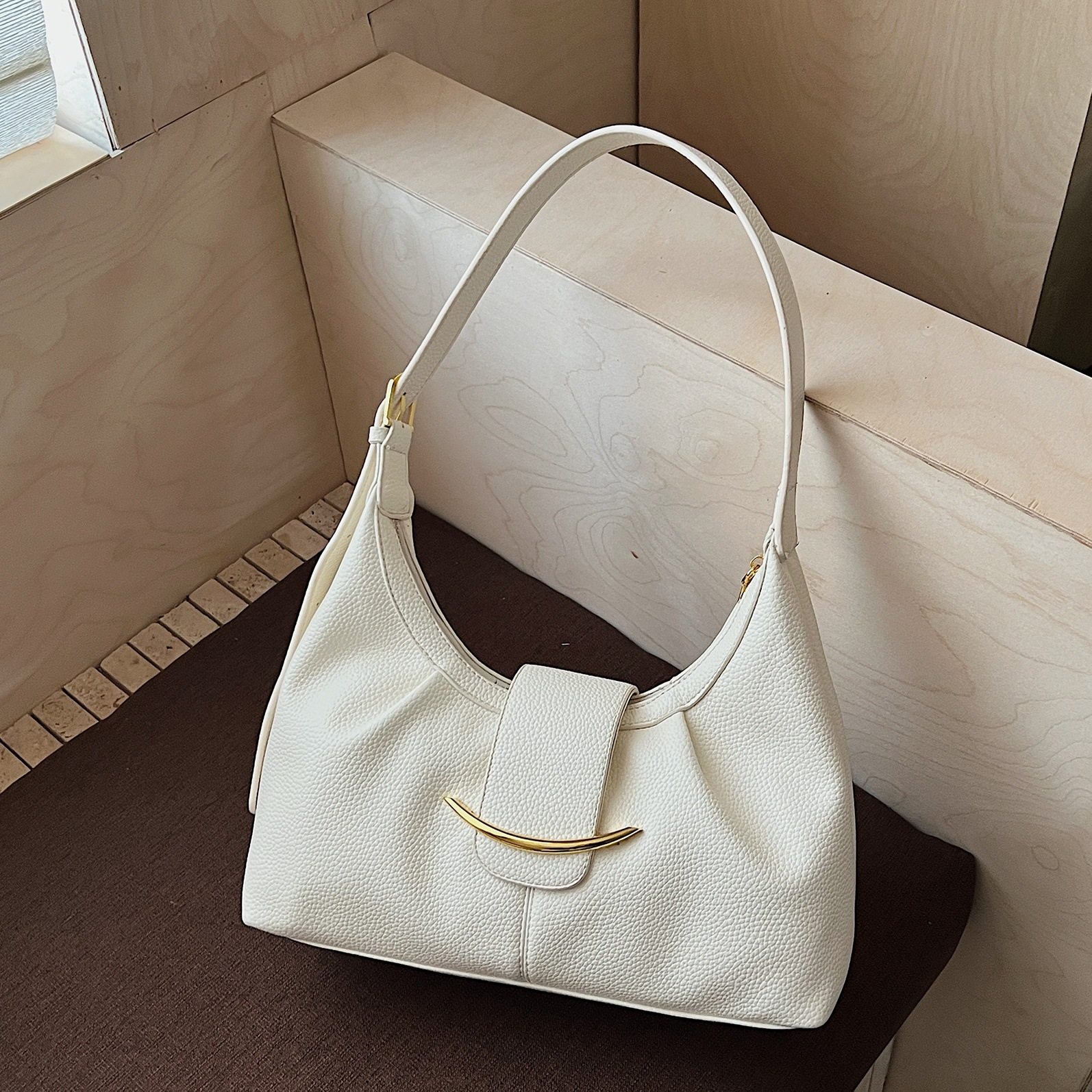 高级质感托特包女大容量腋下包包2026新款小众设计单肩斜挎包,箱包皮具/热销女包/男包,单肩包,淘宝优惠券,粉丝福利购,淘宝优惠卷