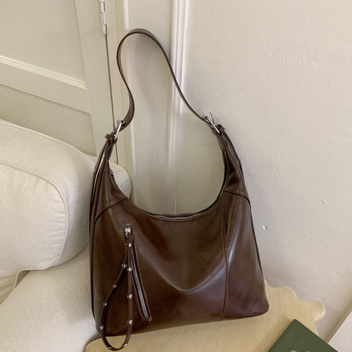 时尚跨境软皮腋下包休闲百