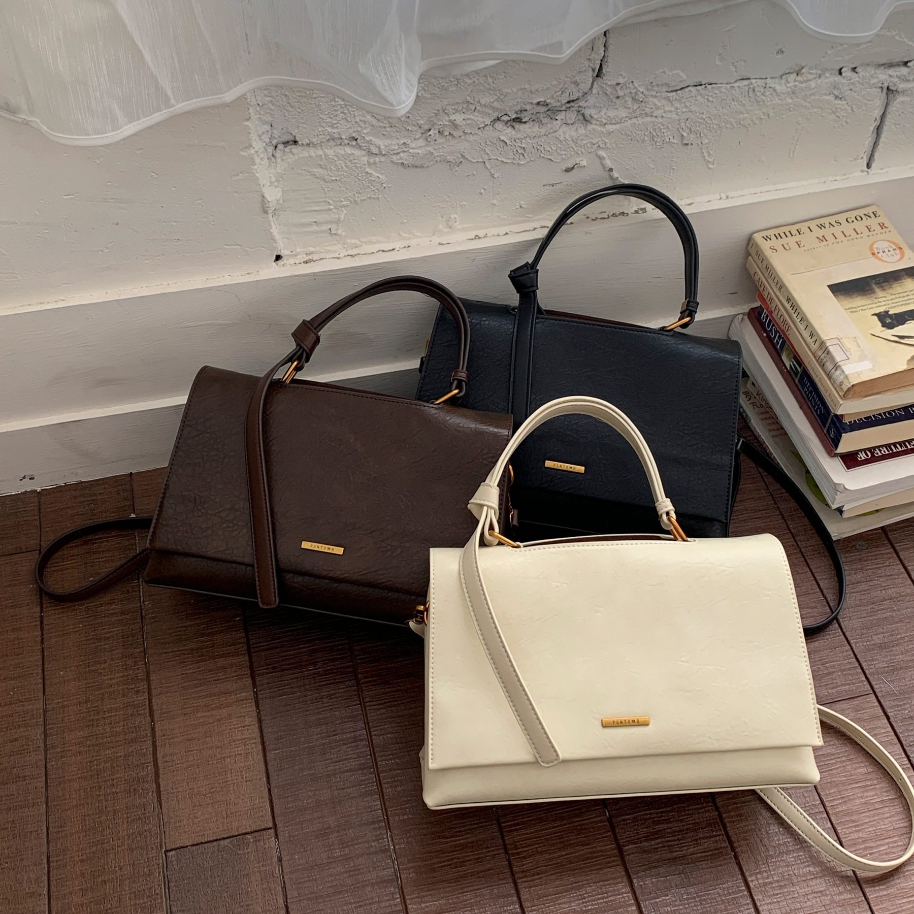 复古邮差包女2026新款百搭手提小方包通勤单肩腋下包高级感斜挎包,箱包皮具/热销女包/男包,单肩包,淘宝优惠券,粉丝福利购,淘宝优惠卷