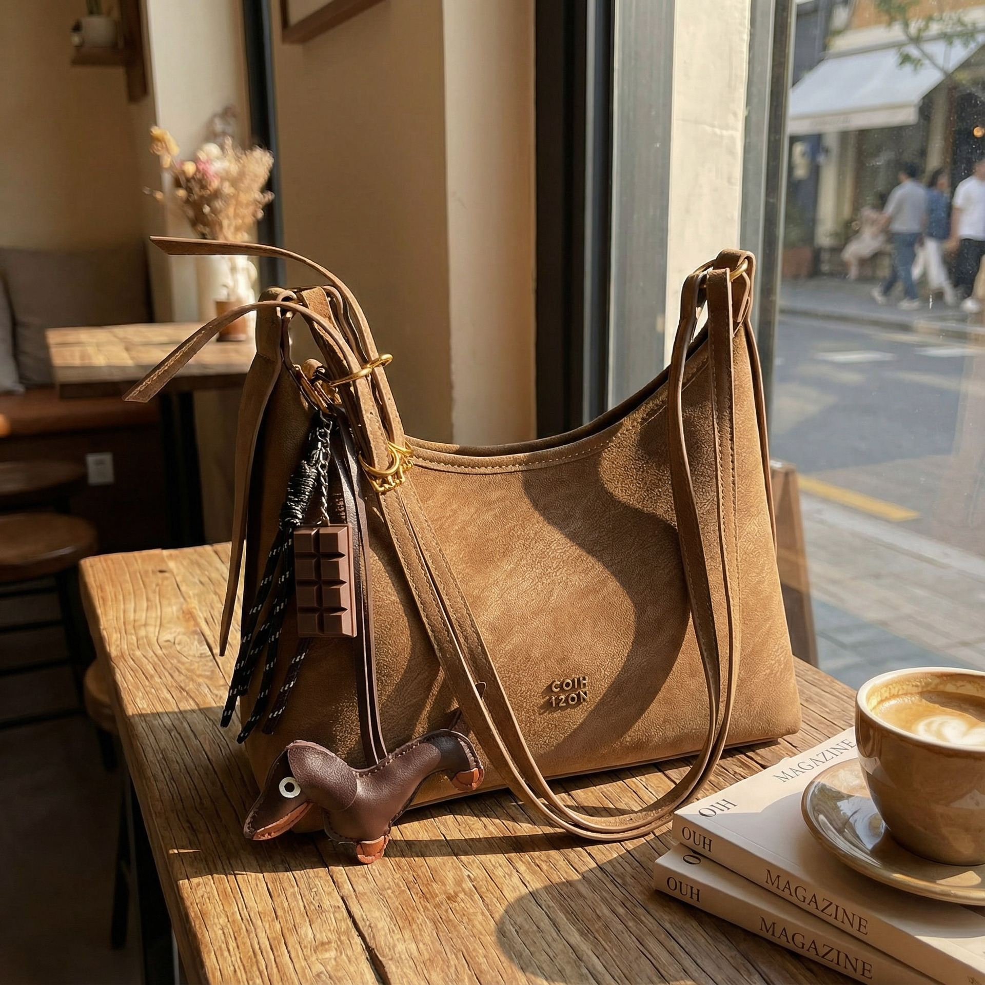 大容量休闲水桶包女2025冬