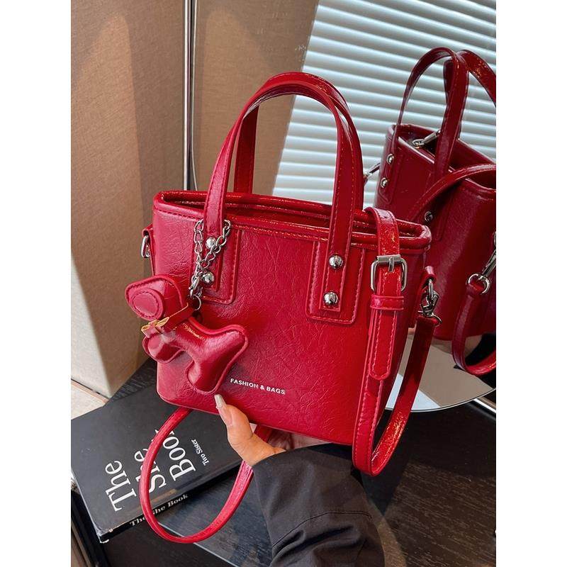 红色手提小包包女2025新款高级感百搭斜挎水桶包结婚新娘包伴手礼,箱包皮具/热销女包/男包,腋下包,淘宝优惠券,粉丝福利购,淘宝优惠卷