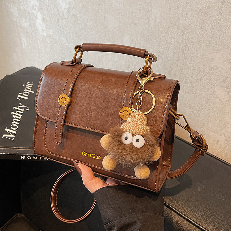 时尚手拎小方包女韩版ins潮流高级感单肩包2025小众复古休闲女包,箱包皮具/热销女包/男包,小方包,淘宝优惠券,粉丝福利购,淘宝优惠卷