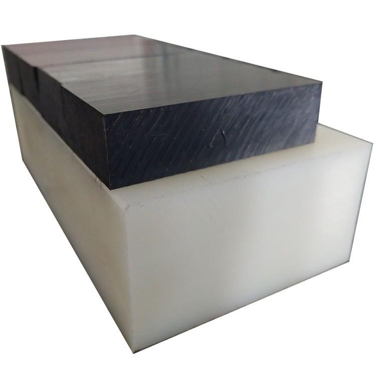 .黑白绿色UPE板 超高分子聚乙烯棒 防静电导电耐磨导轨板棒材加工