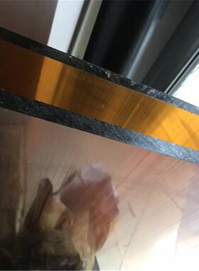 .琥珀色茶色PEI-1000板圆棒黑本米黄加纤聚醚酰亚胺板棒片加工裁