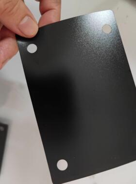 .黑色PC绝缘垫片 防火阻燃PC绝缘胶片 PET麦拉片PVC/PP电源 绝缘