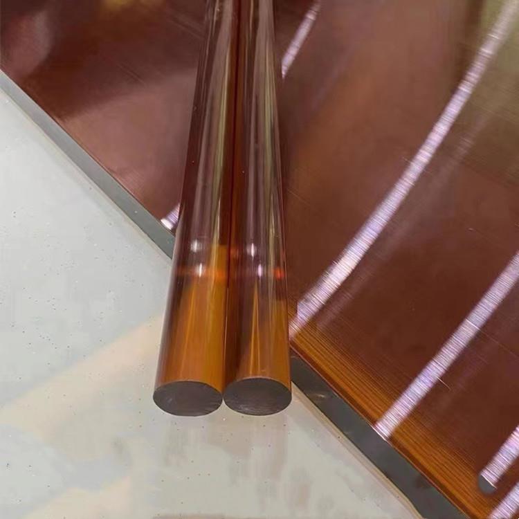 .琥珀色PEI板ULTEM-1000棒黑色防静电PEI-2300聚酰醚亚胺加工
