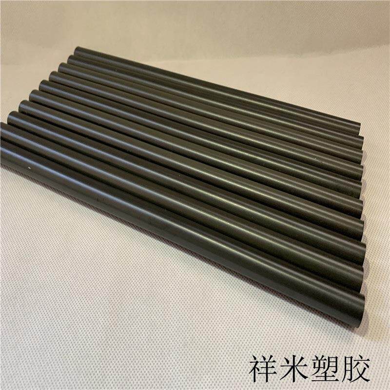 .厂家直销聚酰亚胺PI板材高耐磨黑色加石墨精密加工聚酰亚胺板PI