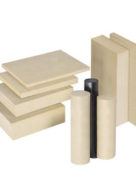 本色peek板导电聚醚醚酮板pps加纤耐高温黑色防静电peek板棒加工