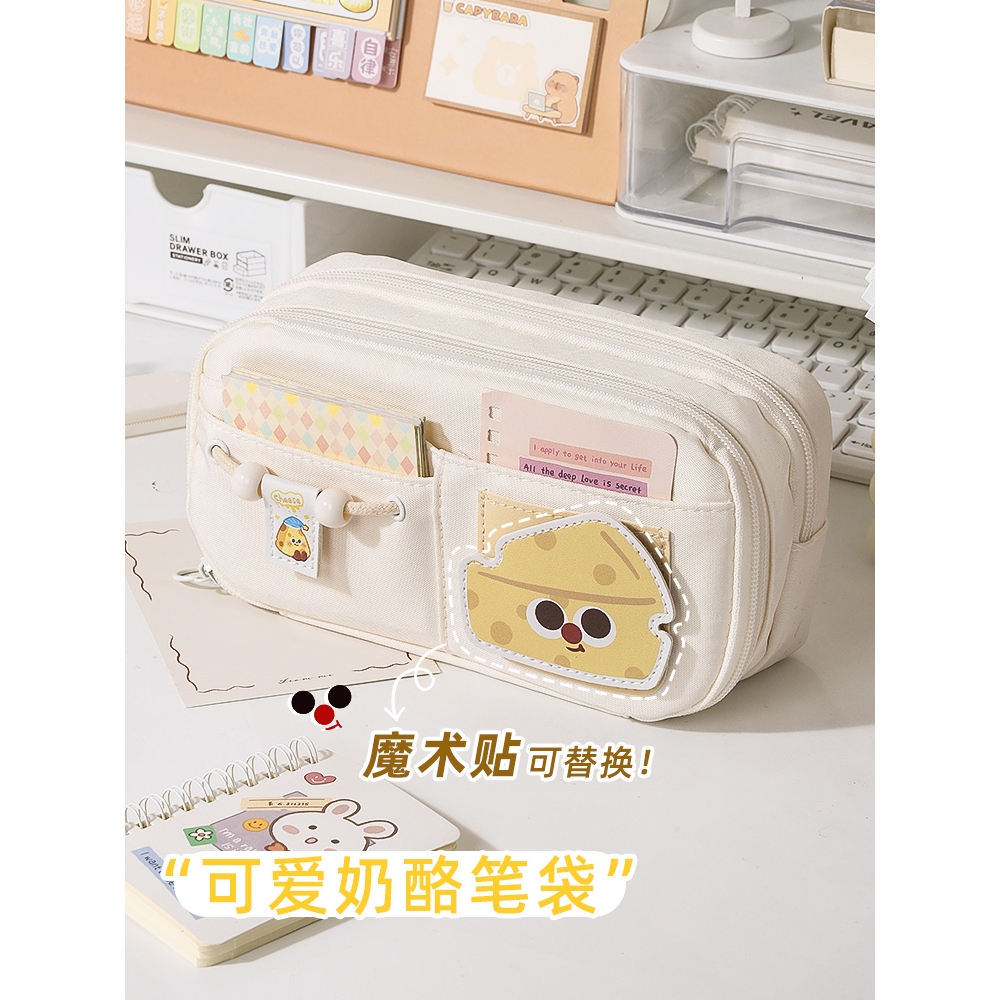 卡西米尔笔袋2025新款可爱大容量高颜值ins风铅笔盒小学生用儿童