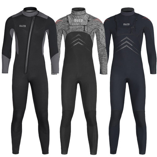 OUZO湿衣潜水服浮潜胶衣超弹连体