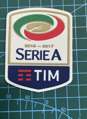 2016-17意甲硅胶补丁臂章 热转印