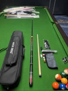 大头杆环球061同款复刻大头杆台球杆球杆枫木台球杆九球杆黑科技