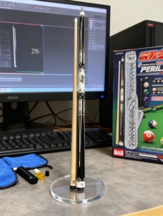 皮尔力复刻杆黄金甲台球杆枫木大头杆中式美式九球杆花式桌球杆花