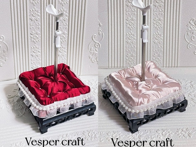 bjd娃娃支架手作软包支架底座三分四分六分精致BJD小布娃用支架