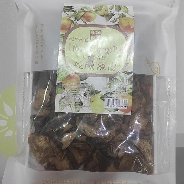 年货代购澳门进口食品特产钜记手信饼家蛇胆甘草陈皮85g 包邮