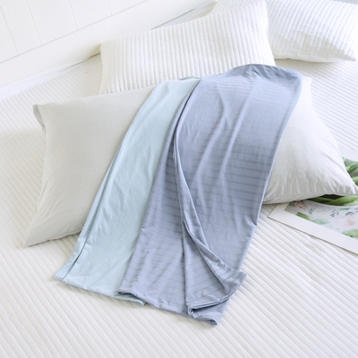 凉感冰皮枕套锦纶氨纶面料隐藏式拉链款式记忆棉乳胶枕套单只价格