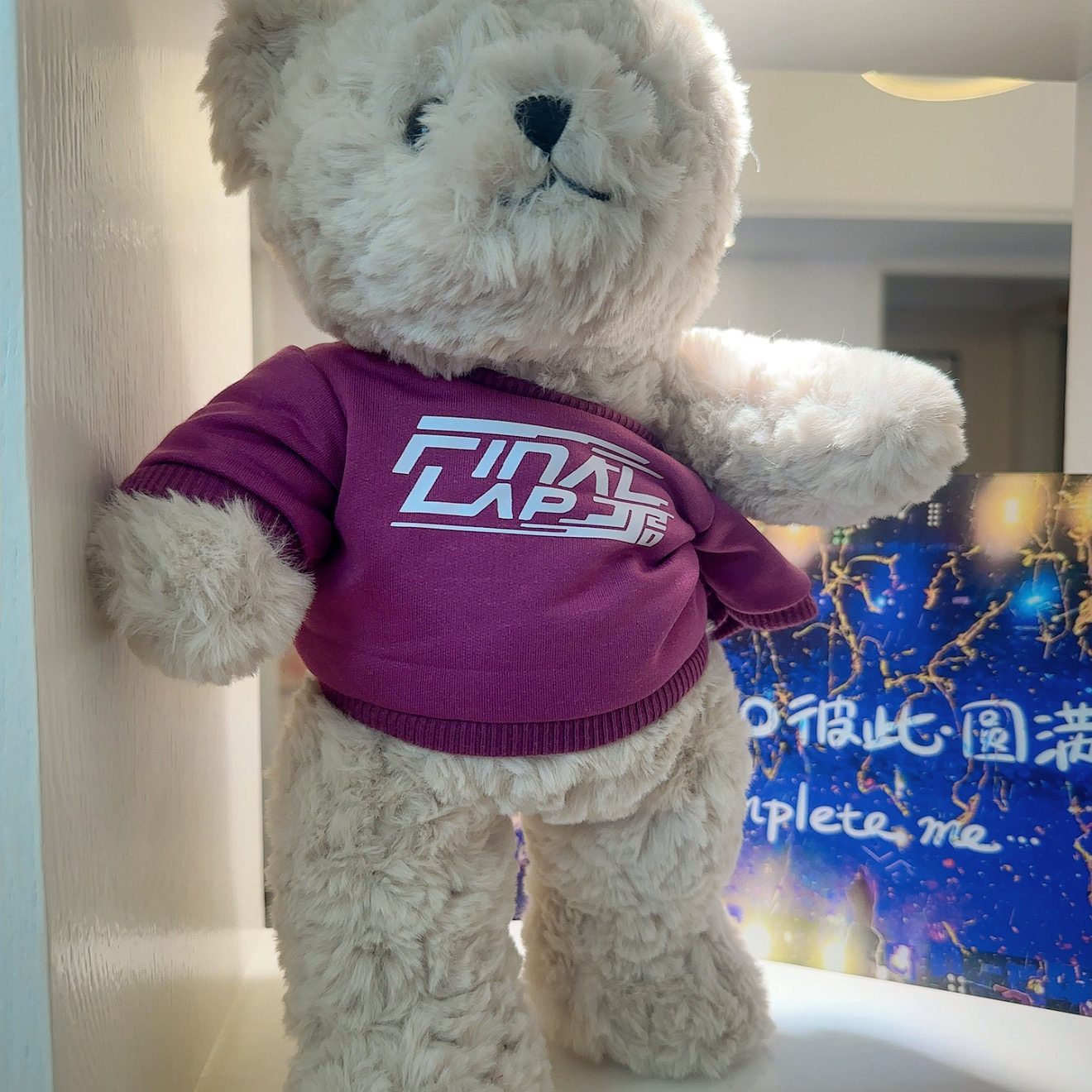 林俊杰JJ20演唱会周边同款Bear爱唯林来迷你小熊大胖宝娃公仔娃娃