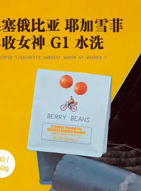 Berry Beans 咖啡豆 / 埃塞俄比亚 耶加雪菲 丰收女神 G1 水洗