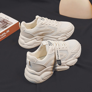 春季 新款 女学生韩版 907 透气休闲鞋 百搭运动鞋 登山鞋 老爹鞋 时尚