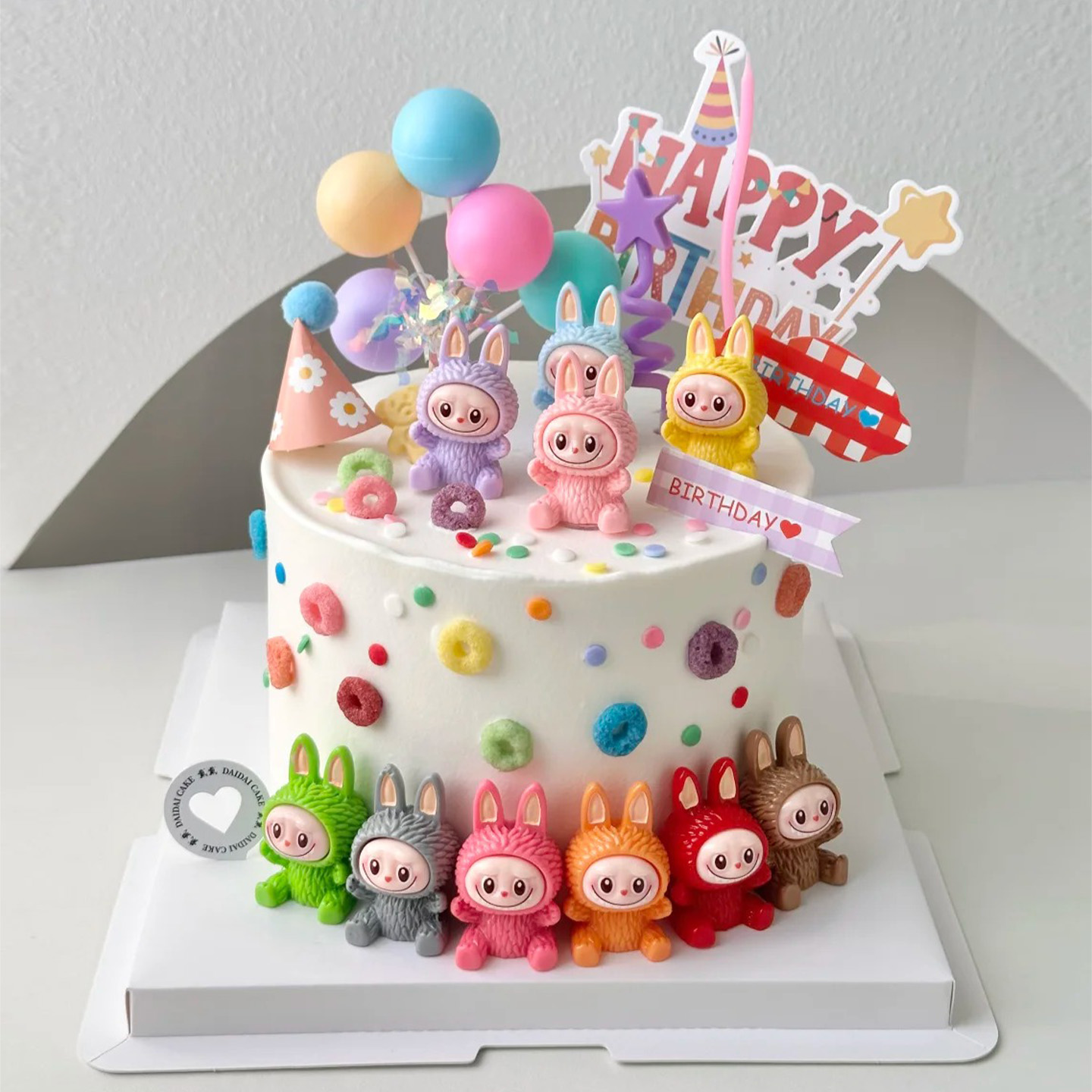 Labubu拉布布系列！蛋糕装饰摆件