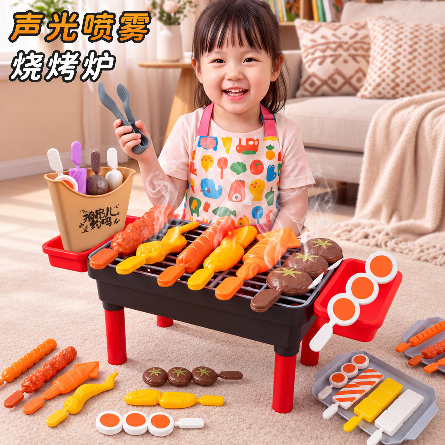 迷你小厨房宝宝做饭仿真过家家