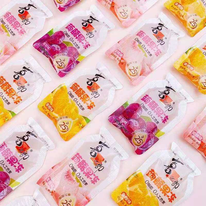 喜之郎水果味乳酸菌果冻散装50果冻/布丁