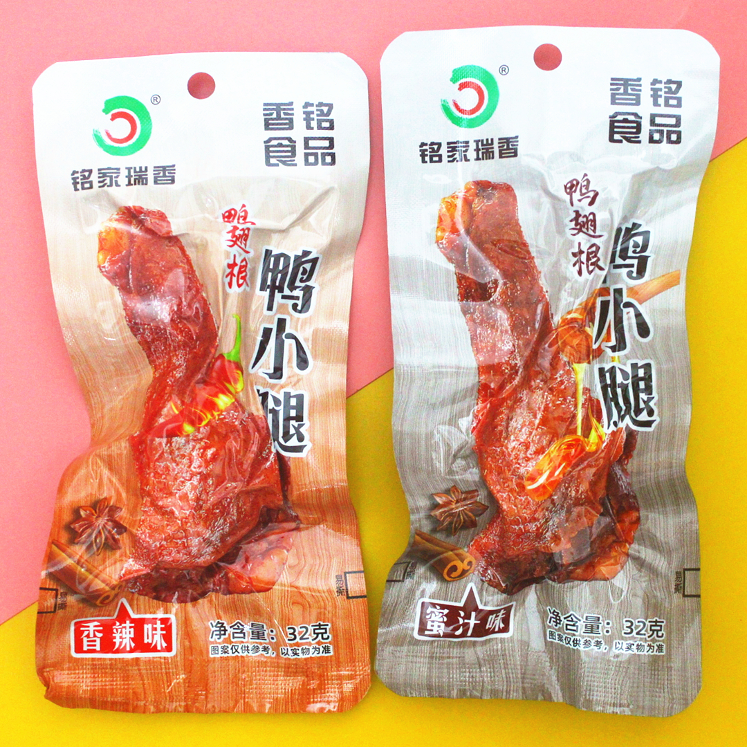 铭家瑞香蜜汁鸭翅根真空即食