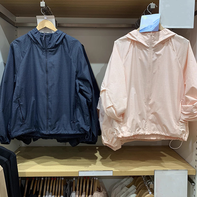 日单女装25女装防紫外线连帽外套