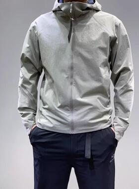 “飞禽”高端户外！全身压胶秋季男士休闲轻量化软壳连帽夹克外套