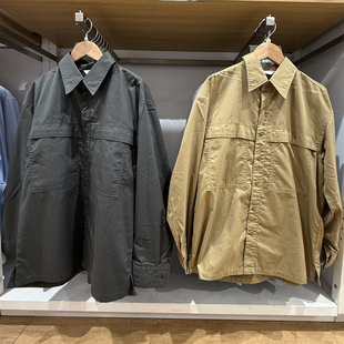 日单合作款/男装女装工装宽松衬衫/长袖休闲衬衣25新款秋季480652