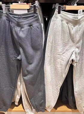 大厂单 加厚加绒男士仿羊羔绒运动长裤保暖抓绒裤子百搭469966