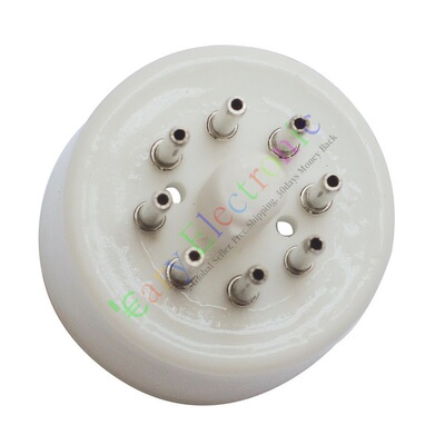 全新C8AES陶瓷管座插座 8脚电子管座适用KT88 EL34 6550 6SN7等