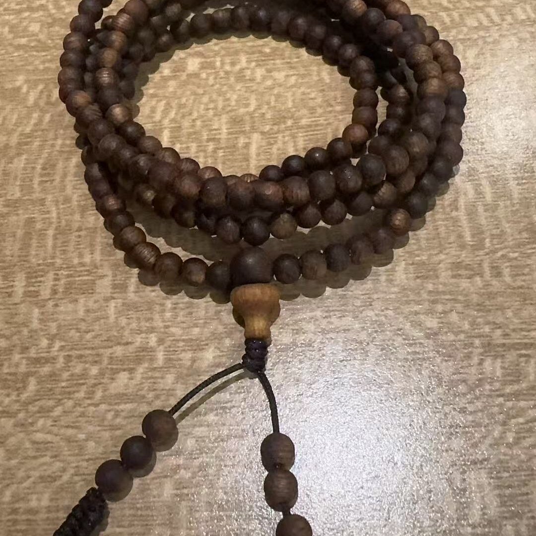 【luna与胖弟】XHFL0720-32-1 海南红土棋楠多圈手串