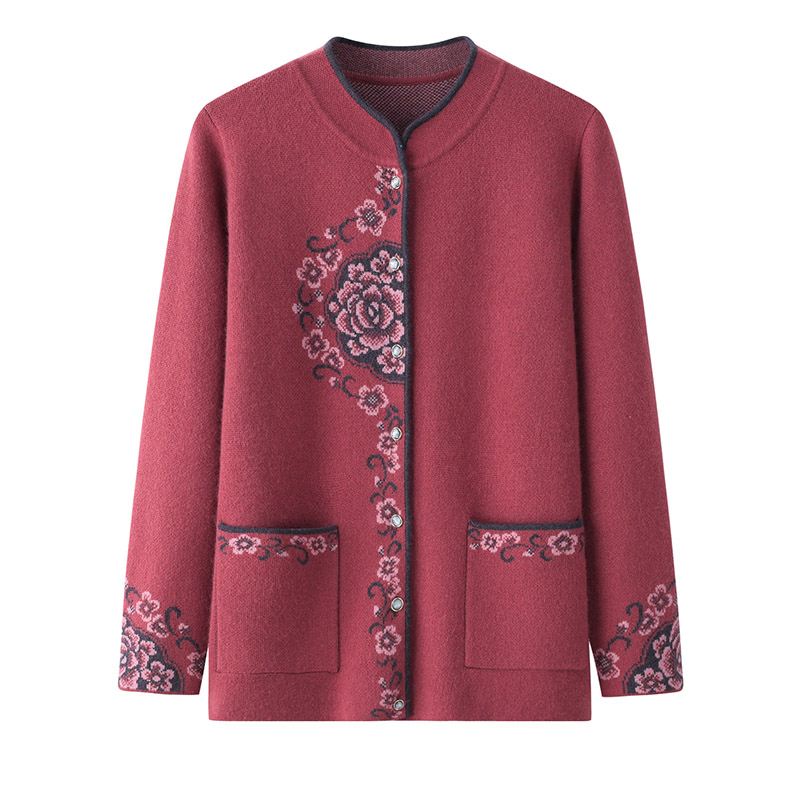 内蒙古羊毛衫工厂店外套女