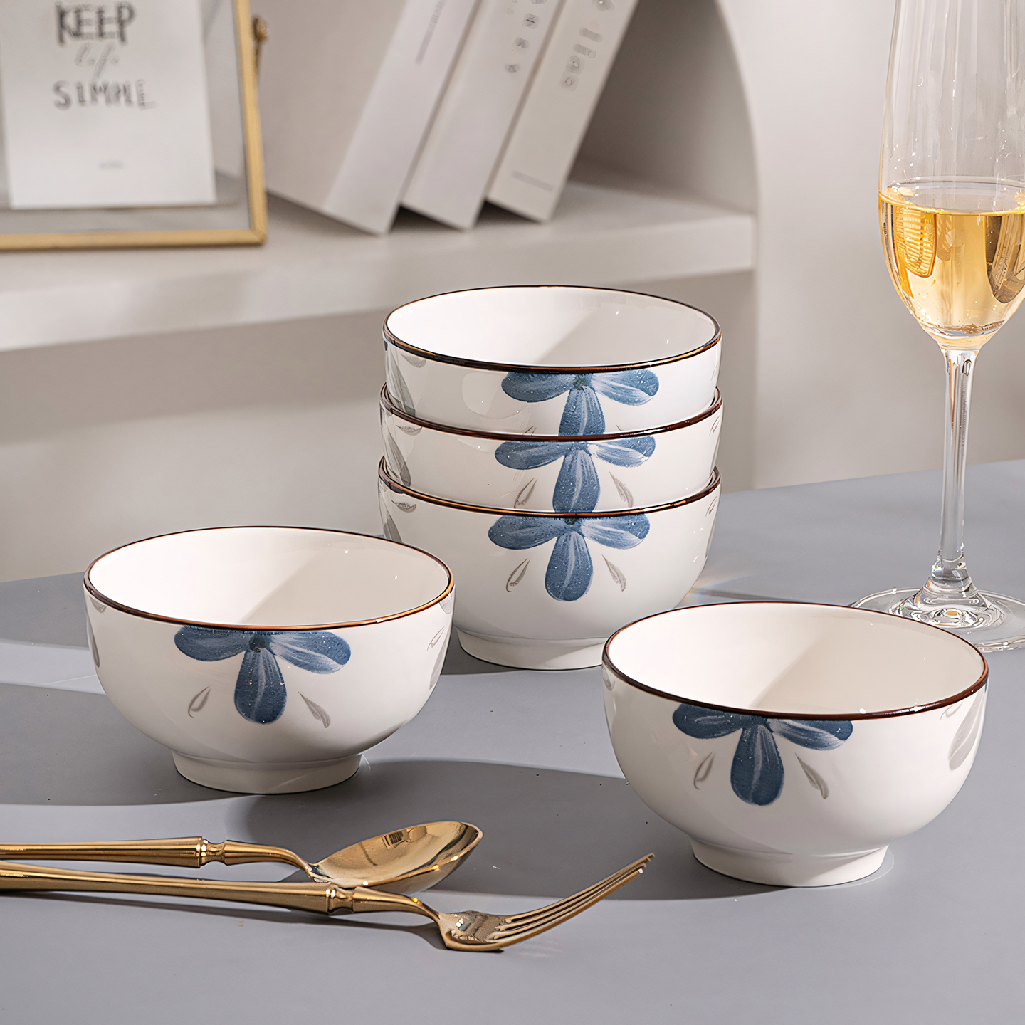 日式陶瓷2025新款碗碟套装