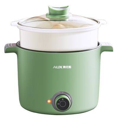 奥克斯不沾电煮锅学生宿舍小电锅