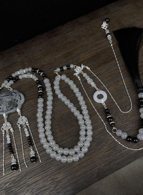 古风汉服璎珞玻璃珠新款