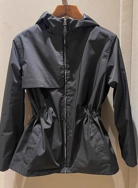 外套女款春秋品牌折扣撤柜女装外贸高级感黑色冲锋衣女款2026新款