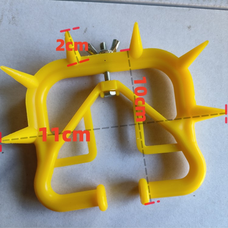 牛鼻刺小牛断奶鼻刺犊牛断奶器牛鼻圈牛鼻环加厚塑料牛用兽用器械