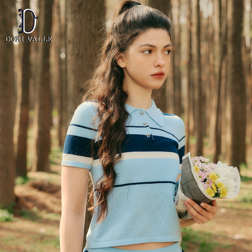 DoriValle高尔夫网球短袖T恤女