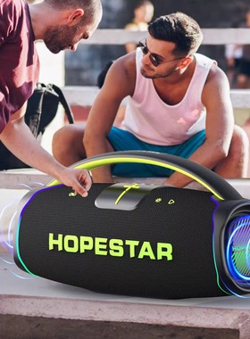 Boombox战神3代升级版300W无线蓝牙音箱户外防水便携式重低音音响