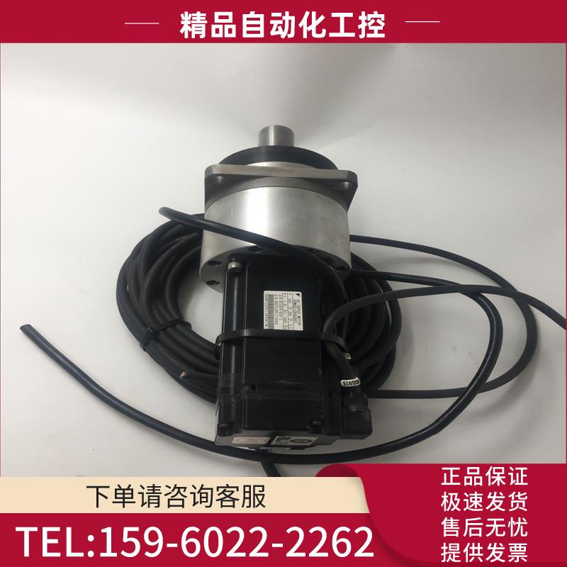 YASKAMA安川电机SGMAS-06A2A61 600W+减速机G-20A-05-J6GCJ实拍【